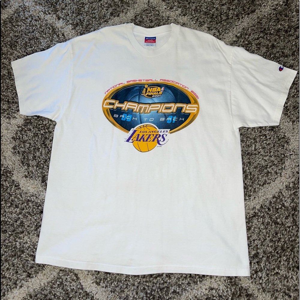 Lakers 2001 Championship T-shirt, Size XL
